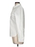 Theory Ivory Long Sleeve Button-Down Shirt Size M - photo 5