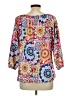 Shein Pink 3/4 Sleeve Blouse Size L - photo 2