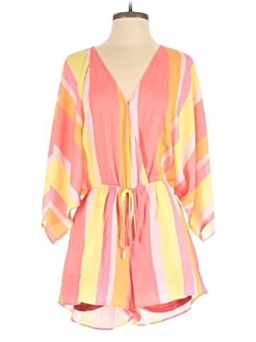 Pink Lily Romper (view 1)