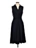 Tommy Hilfiger Solid Black Cocktail Dress Size L (estimated) - photo 1