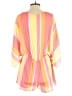 Pink Lily 100% Polyester Color Block Pink Romper Size S - photo 2