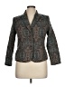 Harve Benard Tweed Teal Blazer Size 14 (petite) - photo 1