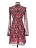 Topshop 100% Polyester Paisley Pink Cocktail Dress Size 4 - photo 2
