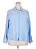Orvis Blue 3/4 Sleeve Button-Down Shirt Size XXL - photo 1