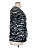 New Directions Blue Short Sleeve Blouse Size 1X - photo 4