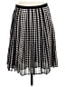 Tory Burch Polka Dots Black Silk Skirt Size 8 - photo 2