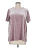 Old Navy Silver Short Sleeve Top Size M - photo 1