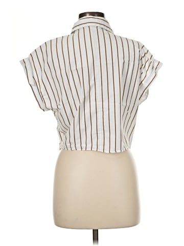 Banana Republic Factory Store Short Sleeve Blouse (view 2)