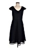 Draper James 100% Polyester Chevron-herringbone Black Casual Dress Size 6 - photo 1