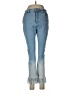 Forever 21 Chevron-herringbone Blue Jeans Size 28 waist - photo 1