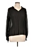 Bella Amore Black Long Sleeve Blouse Size 12 - photo 1