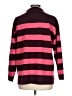 Talbots Stripes Burgundy Wool Pullover Sweater Size 12 - photo 2