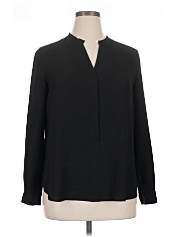 Anne Klein Long Sleeve Blouse (view 1)