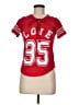 ON FIRE 100% Cotton Red Short Sleeve Polo Size M - photo 1