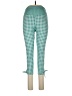 Nanette Lepore Checkered-gingham Green Casual Pants Size L - photo 1