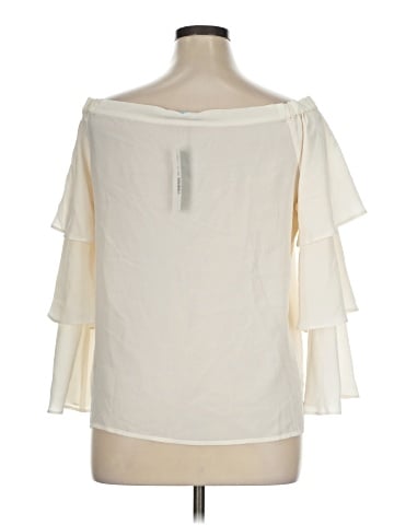 Antonio Melani 3/4 Sleeve Silk Top (view 2)