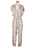 Azoe 100% Rayon Paisley Tan Jumpsuit Size M - photo 1