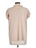 Adrianna Papell Tan Short Sleeve Blouse Size L - photo 2