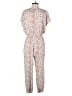 Azoe 100% Rayon Paisley Tan Jumpsuit Size M - photo 2