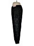 Serra 100% Polyester Stars Black Sweatpants Size L - photo 5