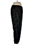 Serra 100% Polyester Stars Black Sweatpants Size L - photo 4