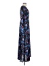 Express Paisley Blue Casual Dress Size 4 - photo 4