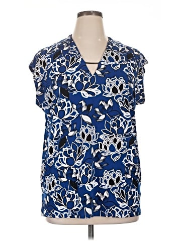 George Short Sleeve Blouse (view 1)