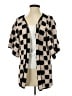 Cleobella 100% Cotton Checkered-gingham Black Cardigan Size XS - photo 1