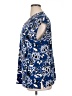 George Blue Short Sleeve Blouse Size 1X - photo 5