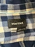 Marmot Plaid Blue Long Sleeve Blouse Size S - photo 7
