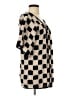 Cleobella 100% Cotton Checkered-gingham Black Cardigan Size XS - photo 4