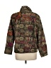 Coldwater Creek 100% Cotton Paisley Brown Jacket Size M - photo 2