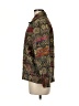 Coldwater Creek 100% Cotton Paisley Brown Jacket Size M - photo 5