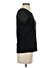 J.Crew 100% Cotton Black Short Sleeve Top Size XS - photo 4