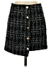 Shein 100% Polyester Tweed Black Casual Skirt Size S - photo 1
