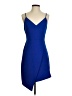 Do & Be Solid Blue Cocktail Dress Size S - photo 1