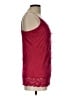 Indigo 100% Polyester Burgundy Sleeveless Blouse Size L - photo 4