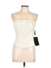 Lulus 100% Polyester Silver Sleeveless Top Size XL - photo 1