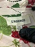 L'Agence Floral Tan 3/4 Sleeve Blouse Size S - photo 8