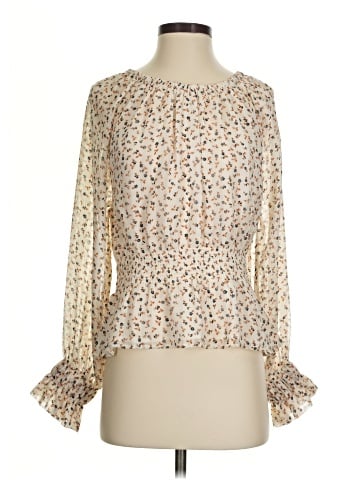 Ann Taylor LOFT Long Sleeve Blouse (view 1)