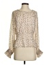 Ann Taylor LOFT 100% Polyester Ivory Long Sleeve Blouse Size S - photo 1