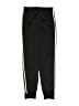 Adidas 100% Polyester Black Track Pants Size 10 - photo 2