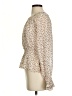 Ann Taylor LOFT 100% Polyester Ivory Long Sleeve Blouse Size S - photo 5