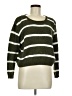Cotton Emporium Stripes Green Pullover Sweater Size M - photo 1