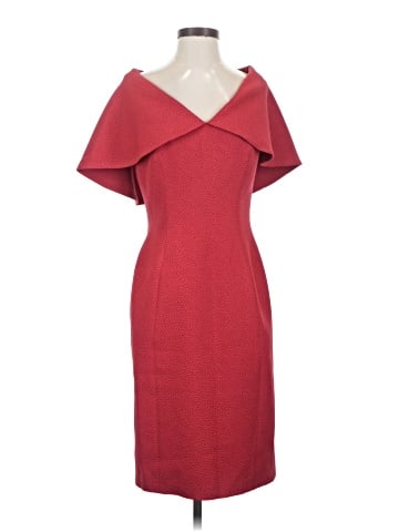 B Michael America Red Collection Cocktail Dress (view 1)