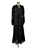 Allison 100% Polyester Polka Dots Black Casual Dress Size S - photo 1