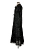 Allison 100% Polyester Polka Dots Black Casual Dress Size S - photo 5
