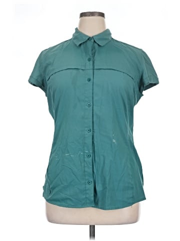 Magellan Outdoors Short Sleeve Blouse (view 1)