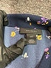 Halogen 100% Polyester Floral Blue Long Sleeve Blouse Size XXL - photo 7