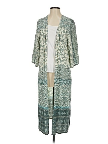 Blue Rain Kimono (view 1)